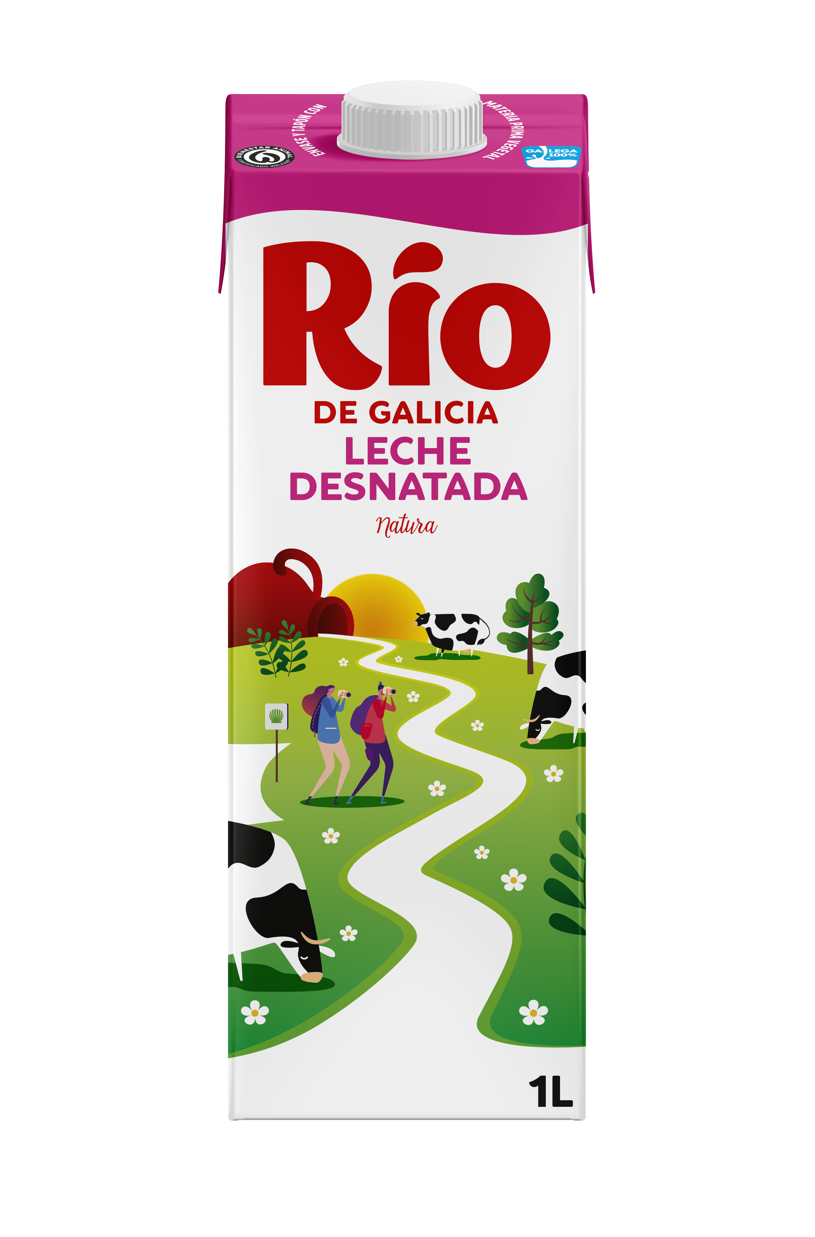 LECHE DESNATADA RIO PACK6